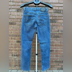 511 Slim Fit Levi Strauss Levi's Denim Blue Jeans Youth Size 16 Reg 28 X 28 EUC